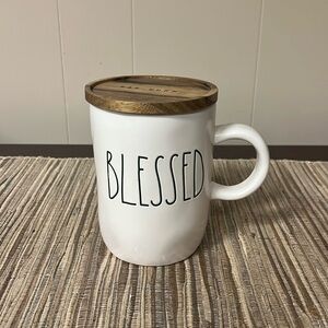 Rae Dunn Blessed Mug & Lid